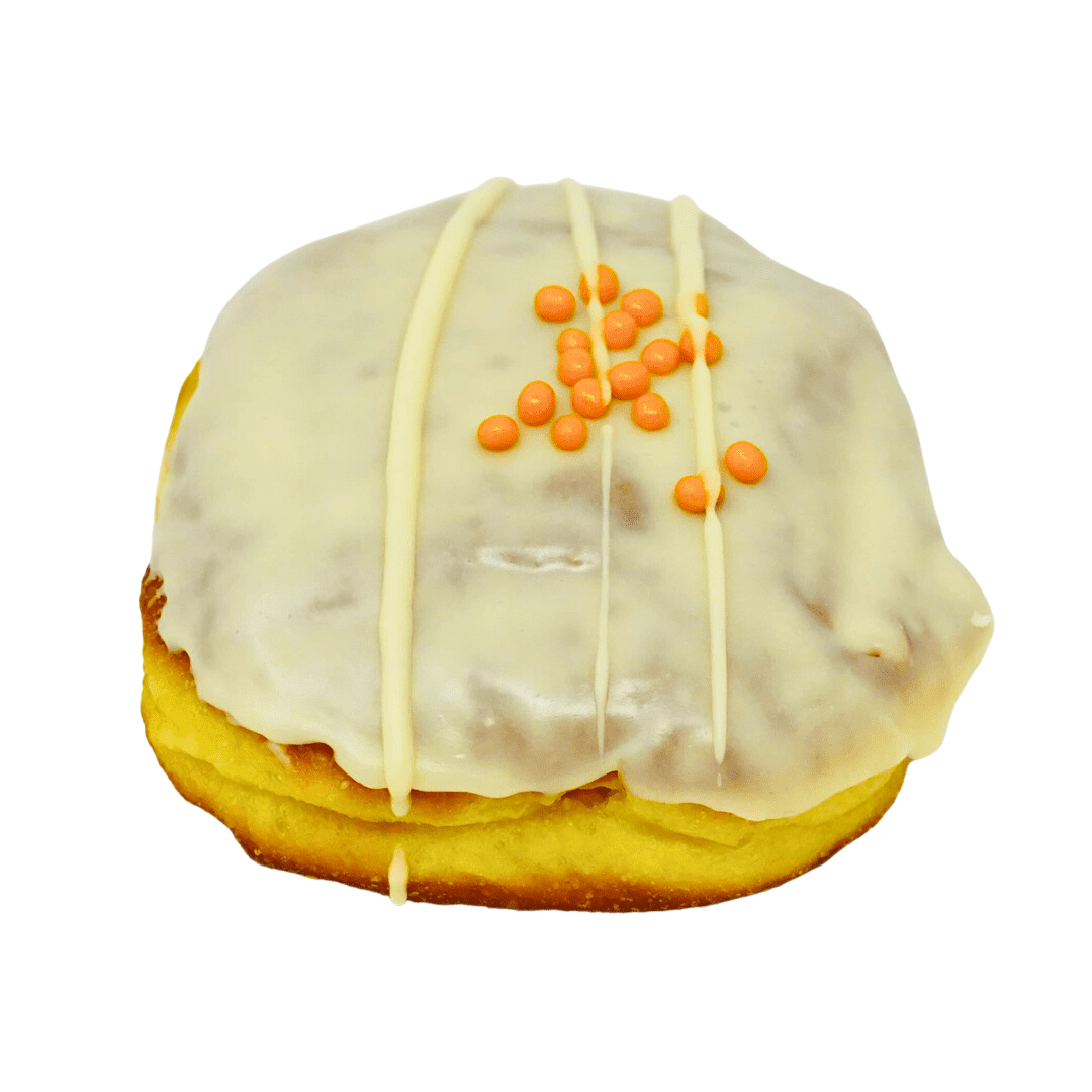 Peaches & Cream Donut